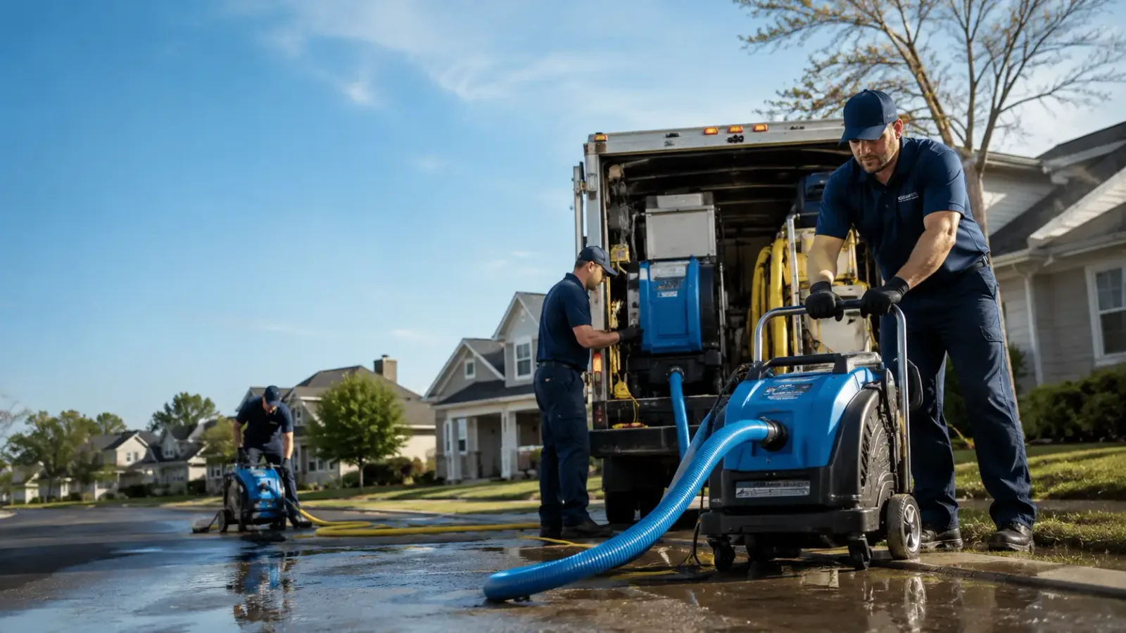Flood Damage Cleanup in Overpeck, OH
